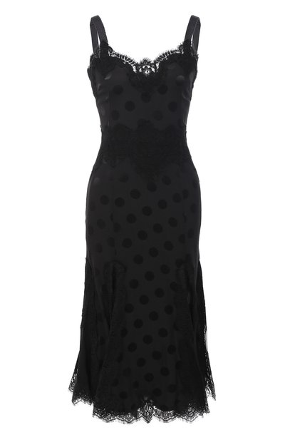 Шелковое платье DOLCE & GABBANA, арт. F6B6CT/FJ1HR, фото 1