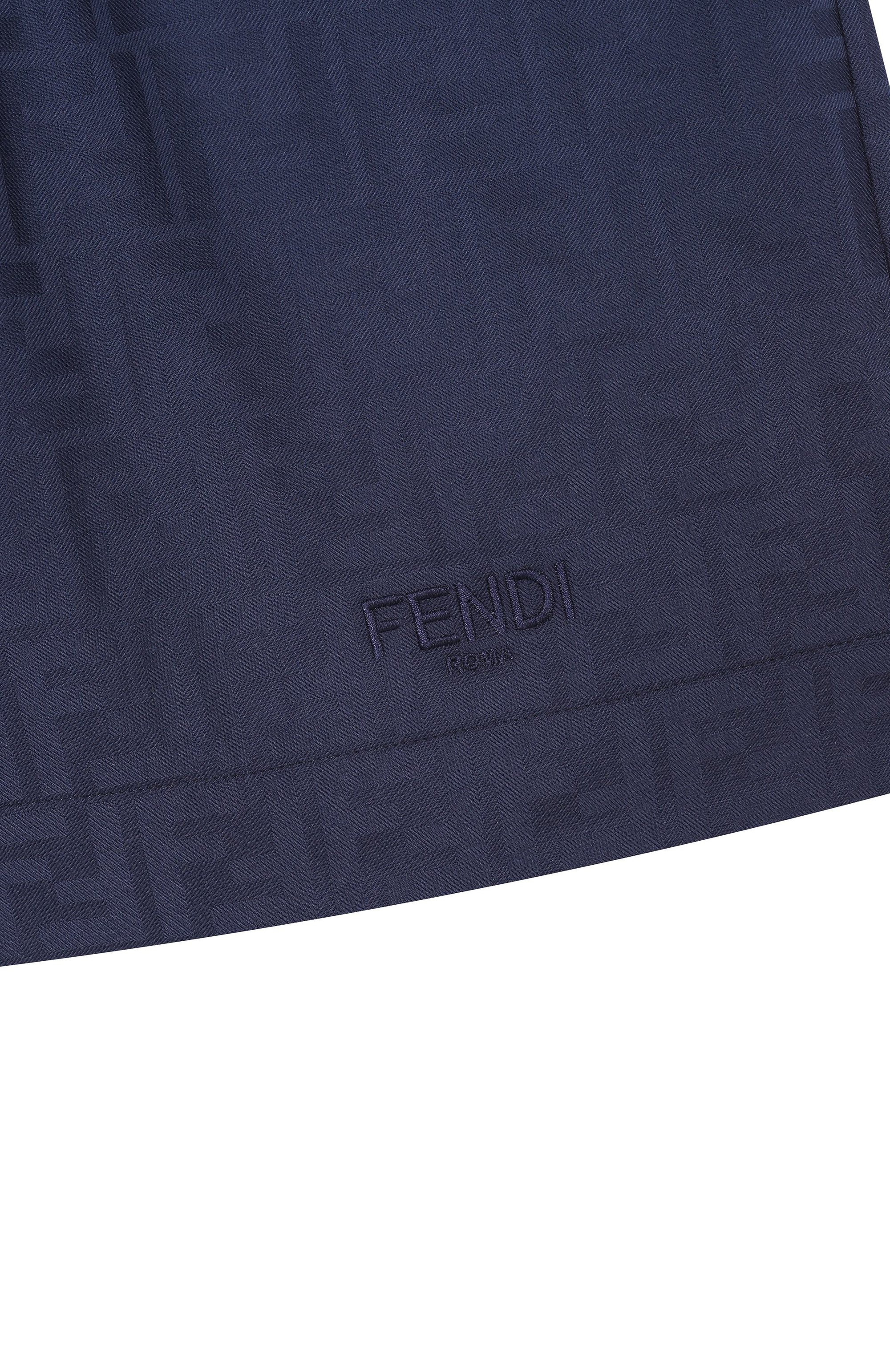Хлопковые шорты FENDI, арт. JMF550/AS64, фото 3