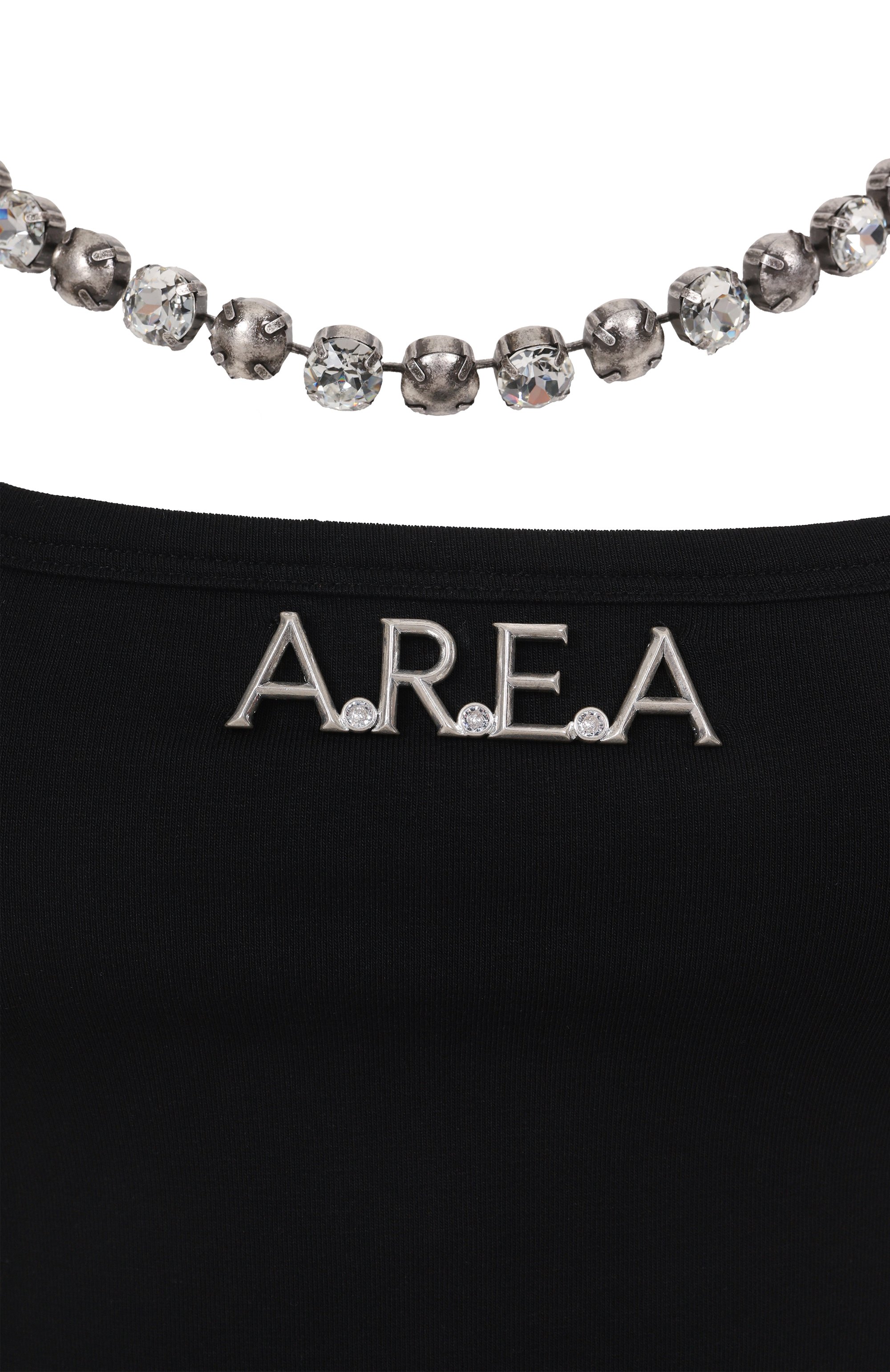 Хлопковая майка AREA черного цвета по цене 51500 руб., арт. 0000TP0021FA01, фото 6 Хлопковая майка AREA, арт. 0000TP0021FA01, фото 6