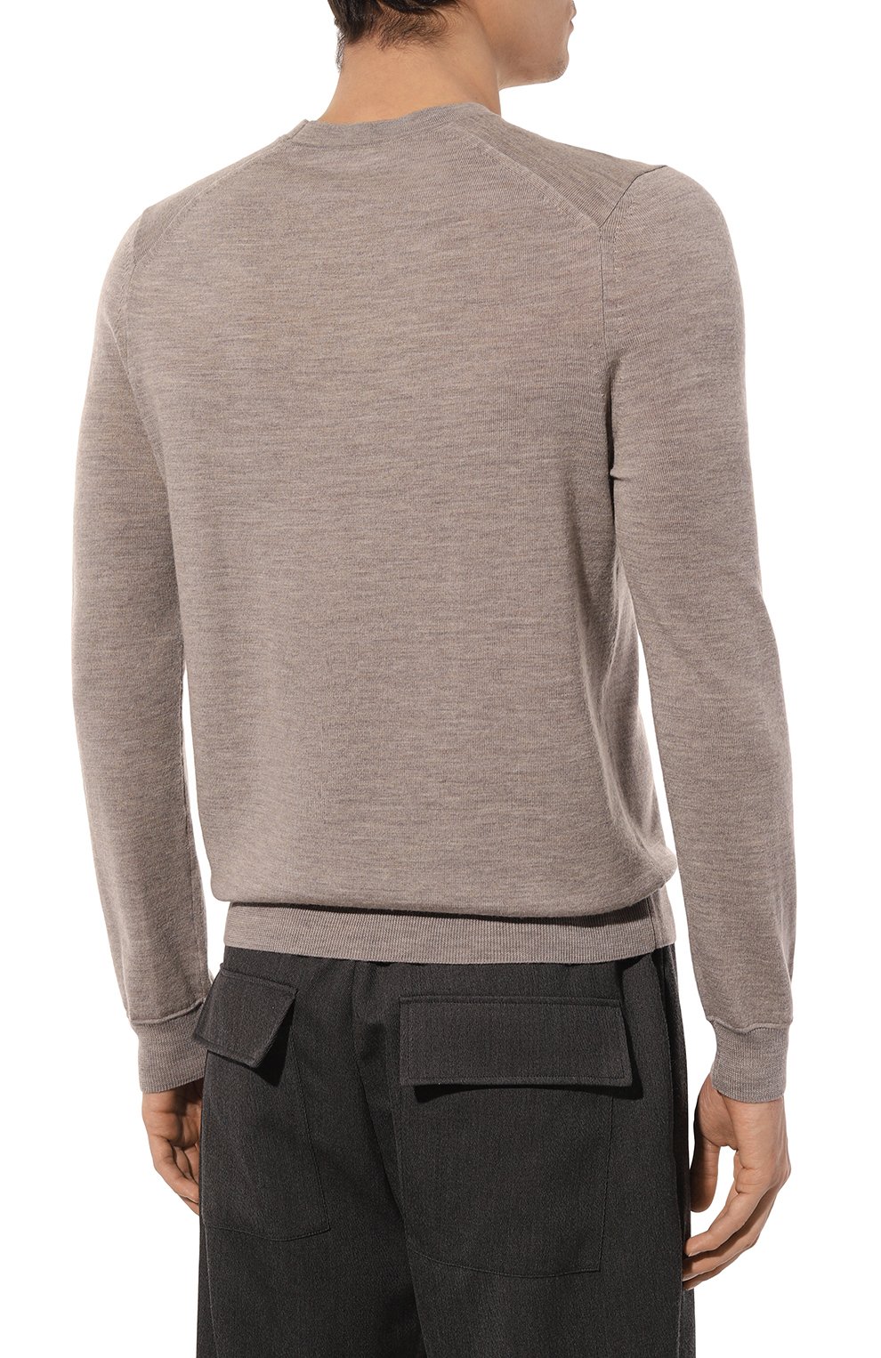 Шерстяной джемпер BOGNER бежевого цвета по цене 24900 руб., арт. 88509090, фото 4 Шерстяной джемпер BOGNER, арт. 88509090, фото 4