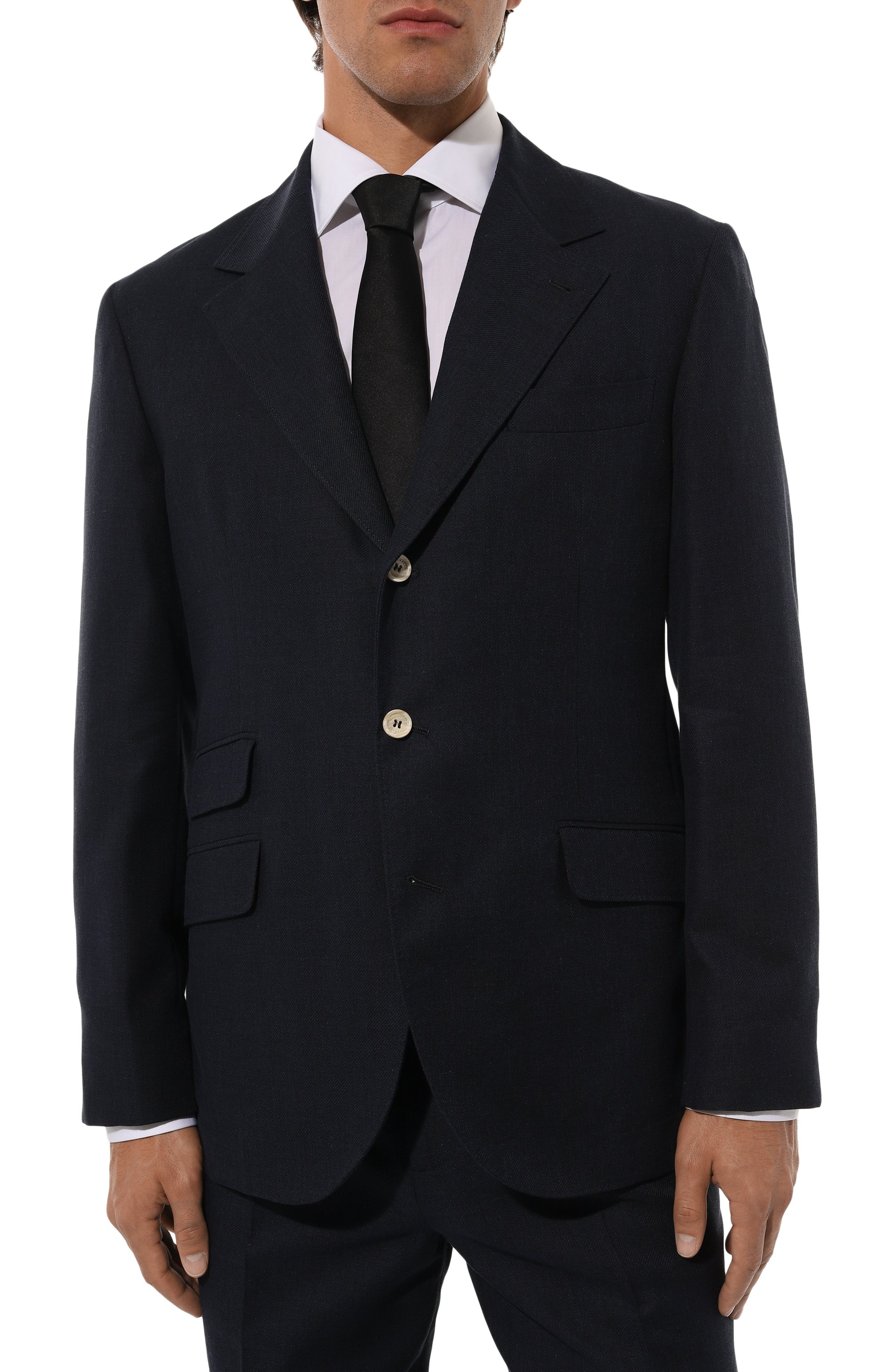 Костюм из хлопка и шерсти BRUNELLO CUCINELLI, арт. MS463LDWH, фото 3