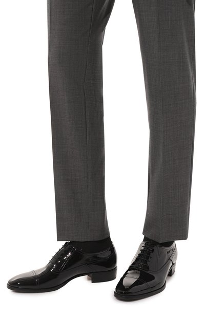 Кожаные оксфорды GUCCI, арт. 547662 BNC00, фото 3