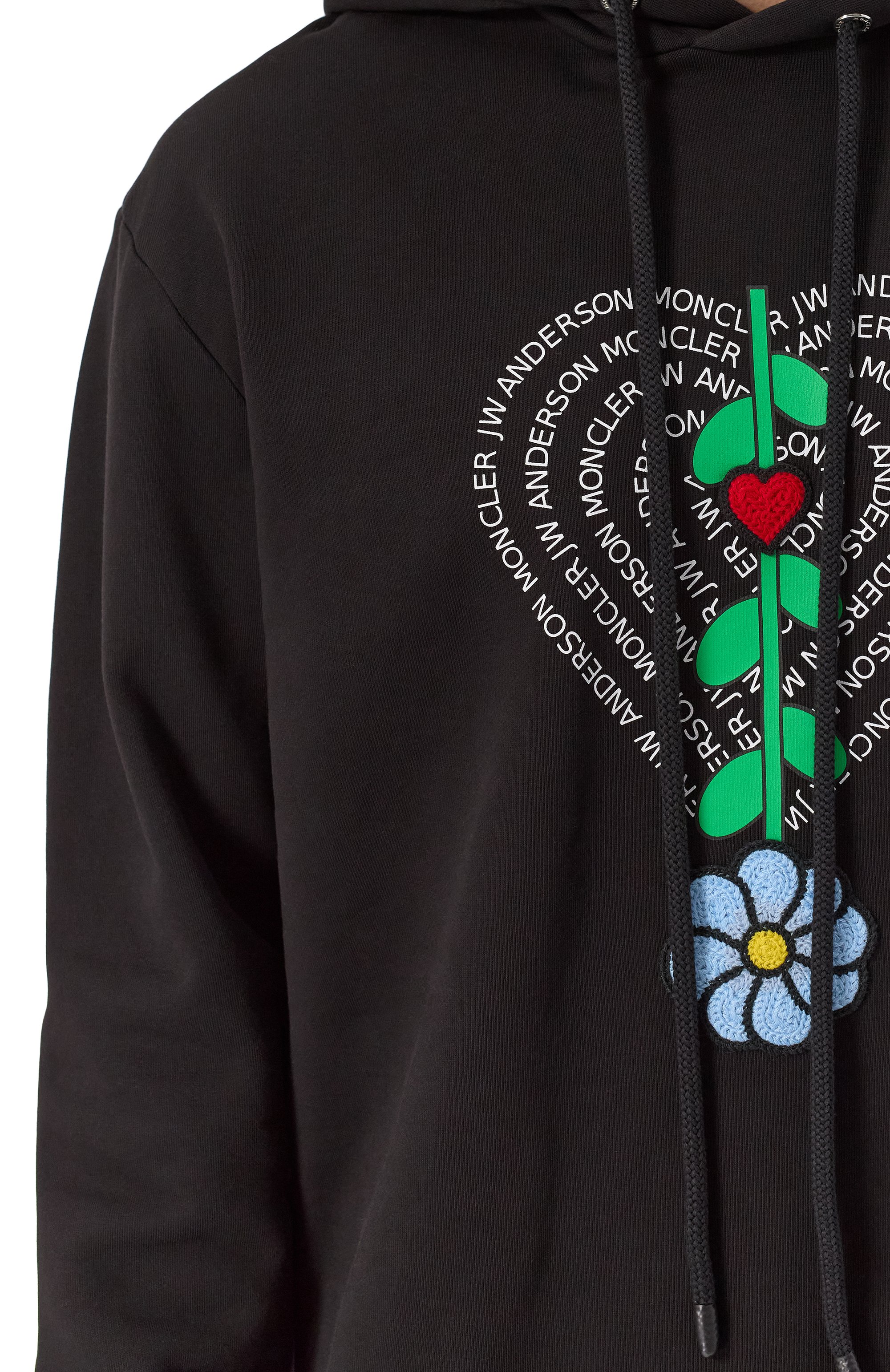 Хлопковое худи 1 moncler jw anderson MONCLER GENIUS, арт. 8G00003/M2682, фото 5