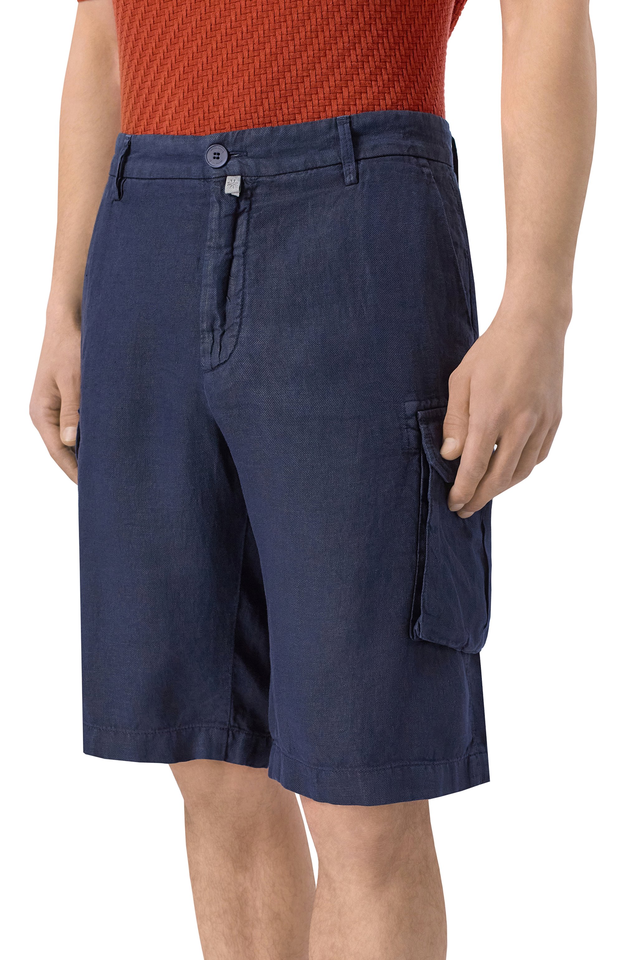 Льняные шорты JACOB COHEN, арт. JUR_NR019 001 T891A T0, фото 3