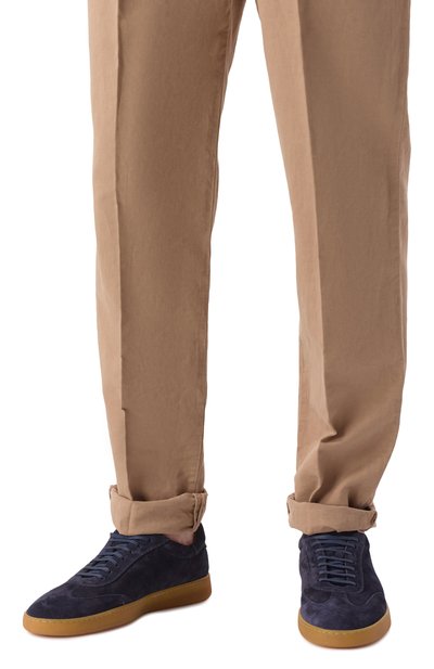 Замшевые кеды KITON, арт. USSA267N0118705, фото 3