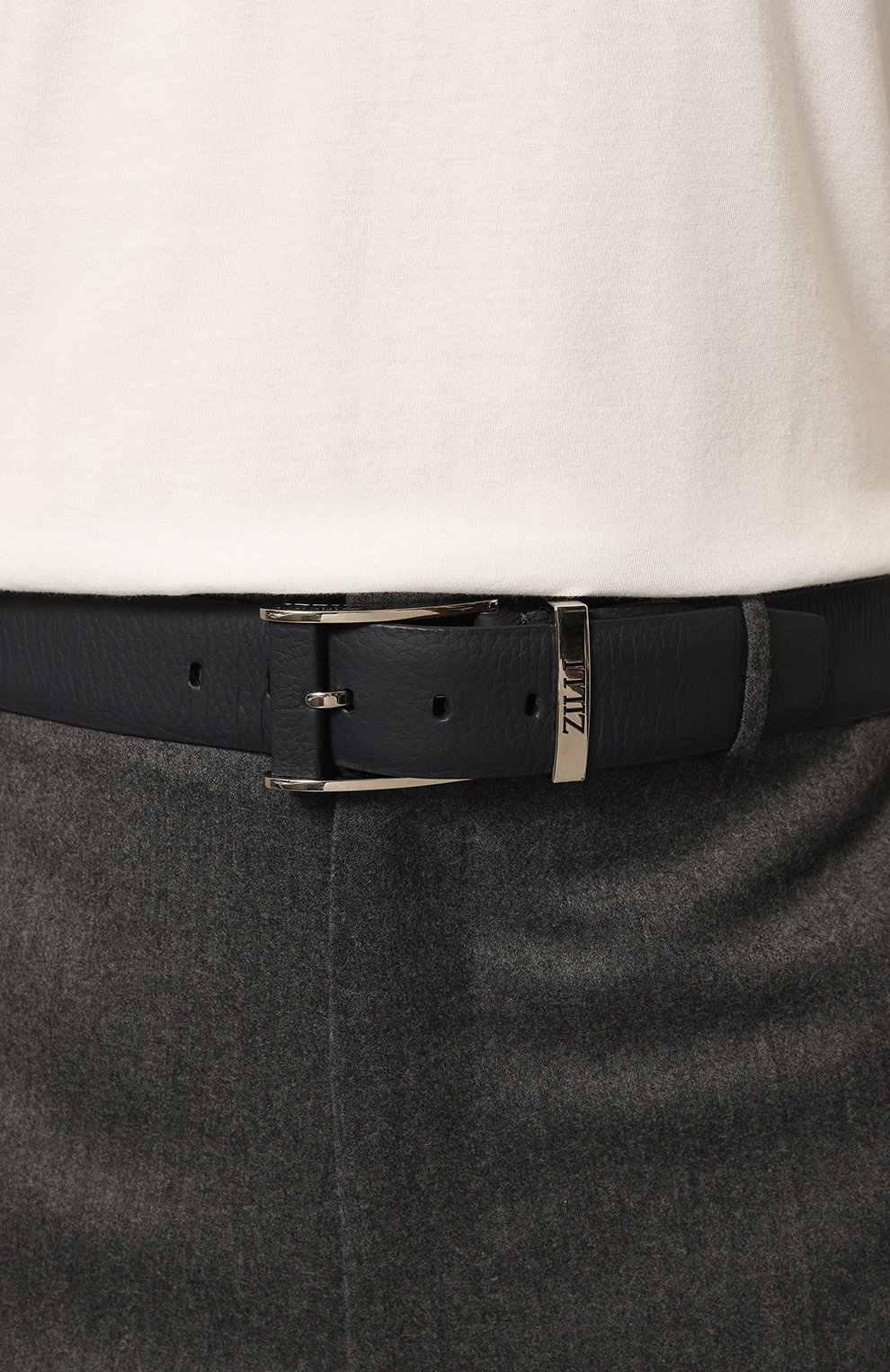 Кожаный ремень ZILLI, арт. B20740M1947VPAL00, фото 2