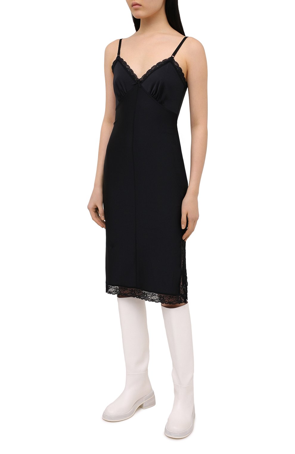 Платье ALEXANDERWANG.T черного цвета по цене 36650 руб., арт. 4CC1216093, фото 3 Платье ALEXANDERWANG.T, арт. 4CC1216093, фото 3