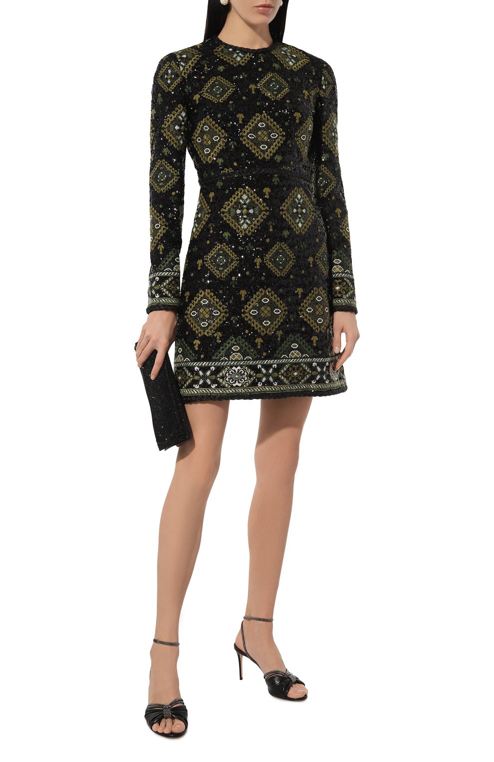 Платье с отделкой пайетками GIAMBATTISTA VALLI, арт. 24FWPVCA5057-29RIC, фото 2