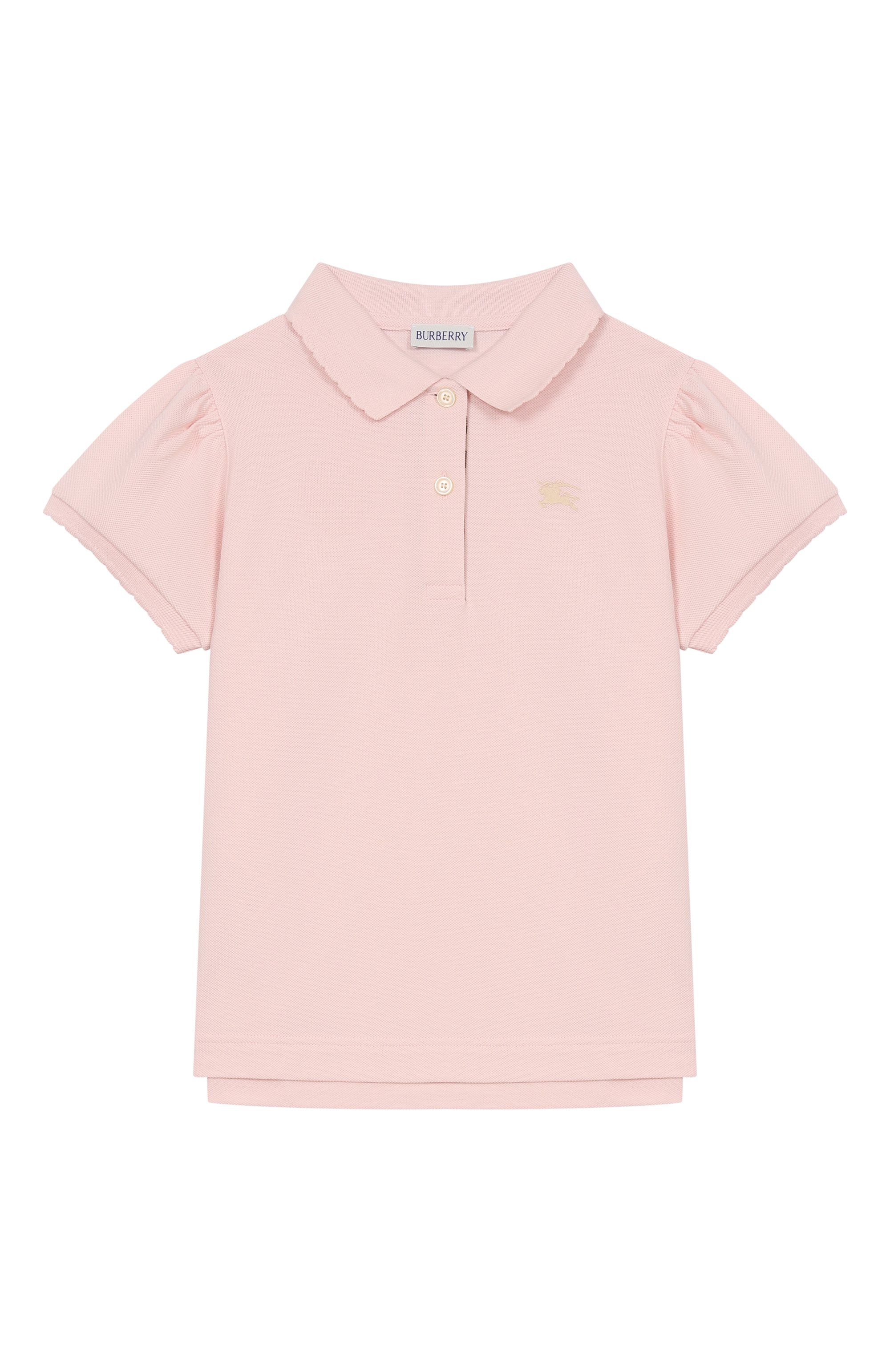 Хлопковое поло BURBERRY, арт. 8117425, фото 1