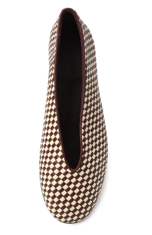 Кожаные балетки Rosa Bottega Veneta 837887/V4VE1 Разноцветный  837887/V4VE1 Фото 6