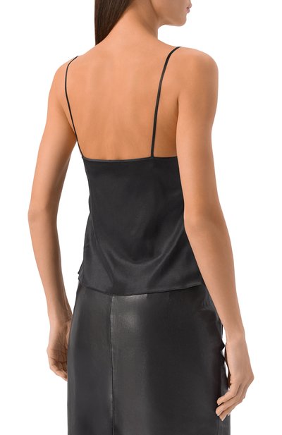 Атласный топ ERMANNO SCERVINO, арт. D474L602TBW, фото 4