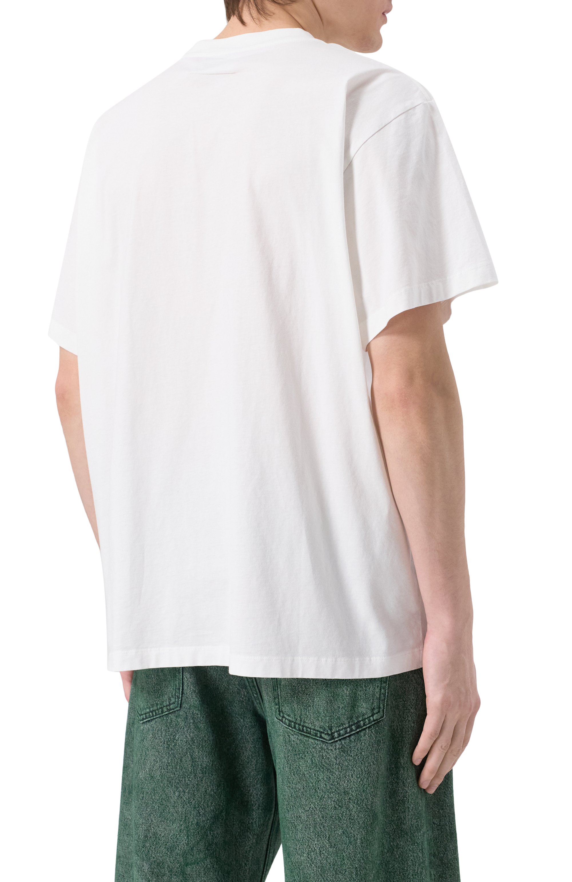 Хлопковая футболка MM6, арт. SH2GC0020/S24312, фото 4