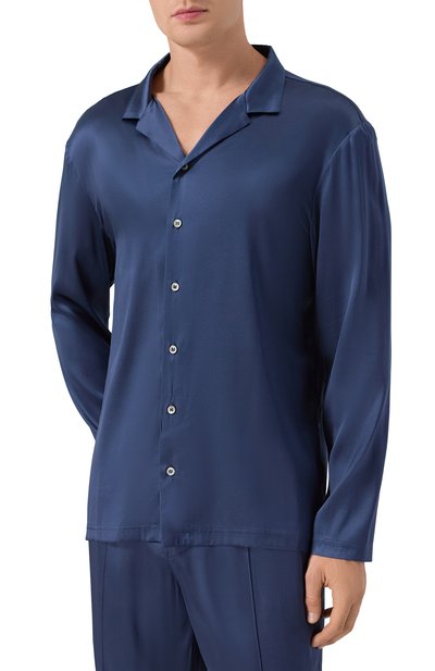 Шелковая сорочка KITON, арт. UNWM010K0749D, фото 3