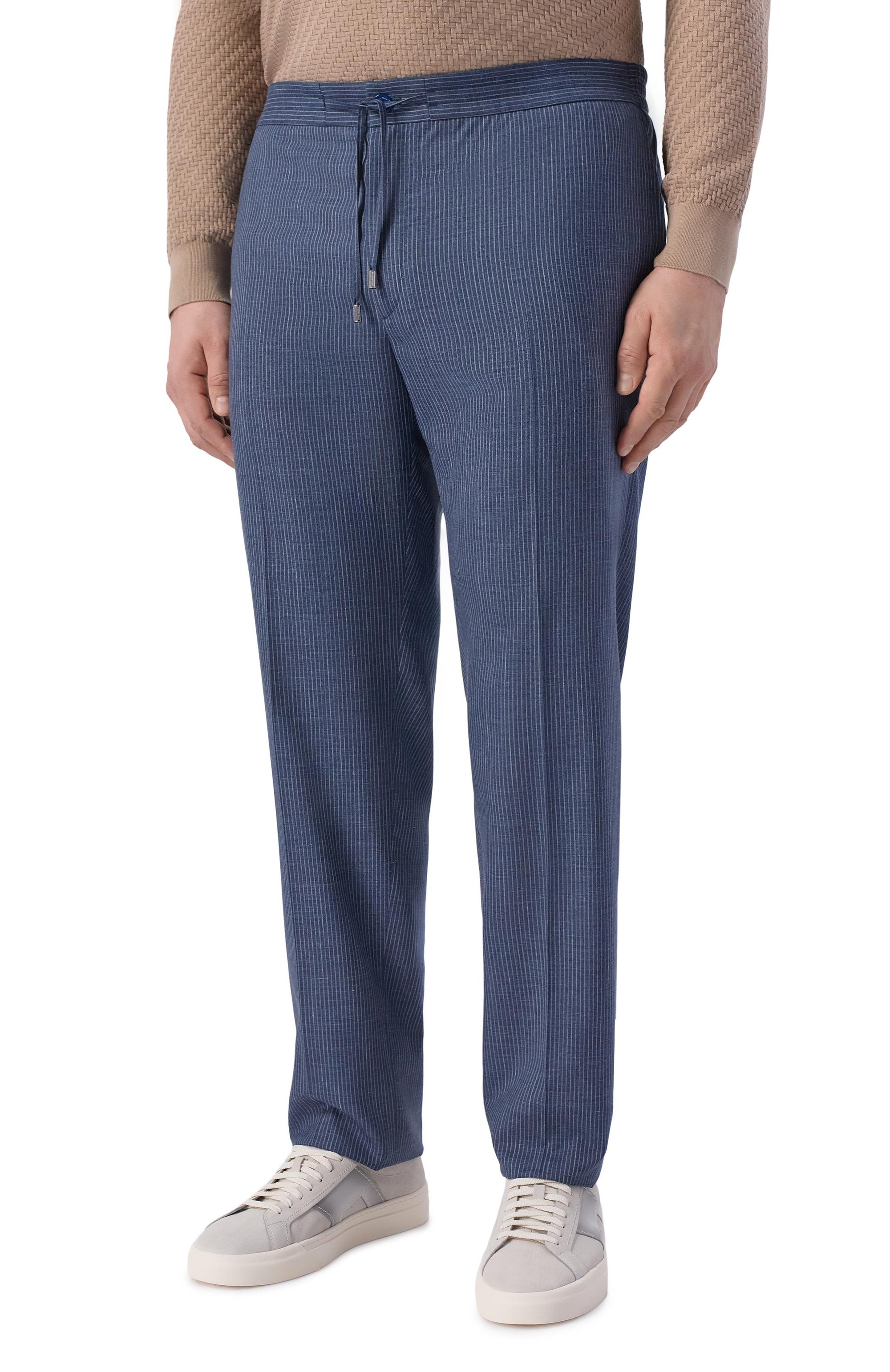 Брюки из шерсти и шелка STEFANO RICCI, арт. M1T6100054/WKL09U_002, фото 3