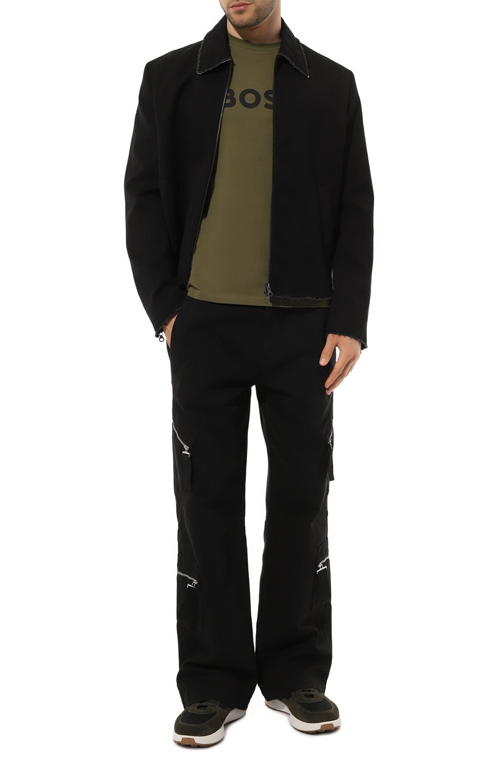 Хлопковая футболка BOSS, арт. 50503276, фото 2