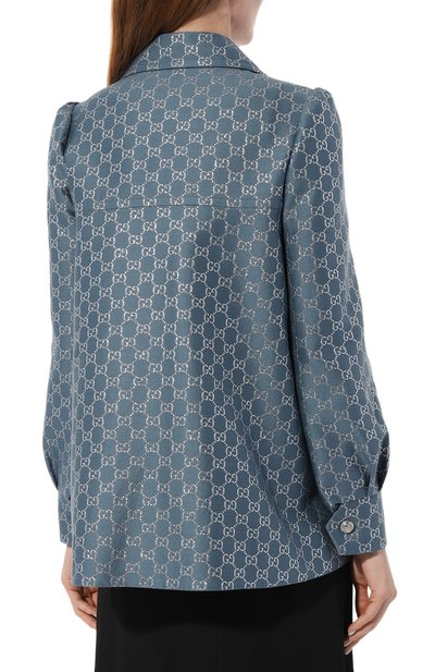 Жакет из шерсти и шелка GUCCI, арт. 616085 ZAD7L, фото 4