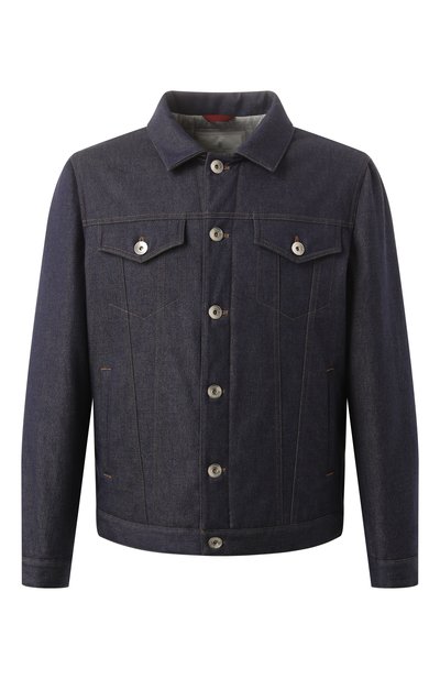 Мужская джинсовая куртка BRUNELLO CUCINELLI, арт. MY4466880