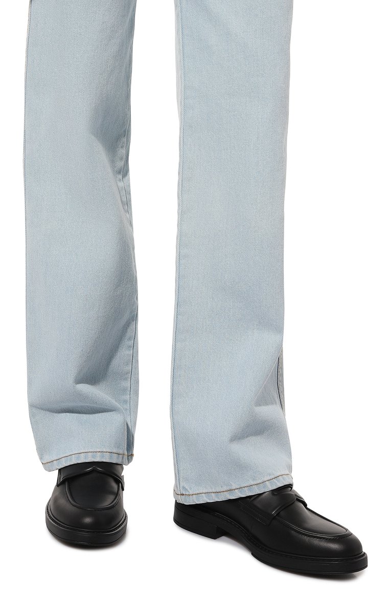 Кожаные лоферы BOSS, арт. 50498808, фото 3