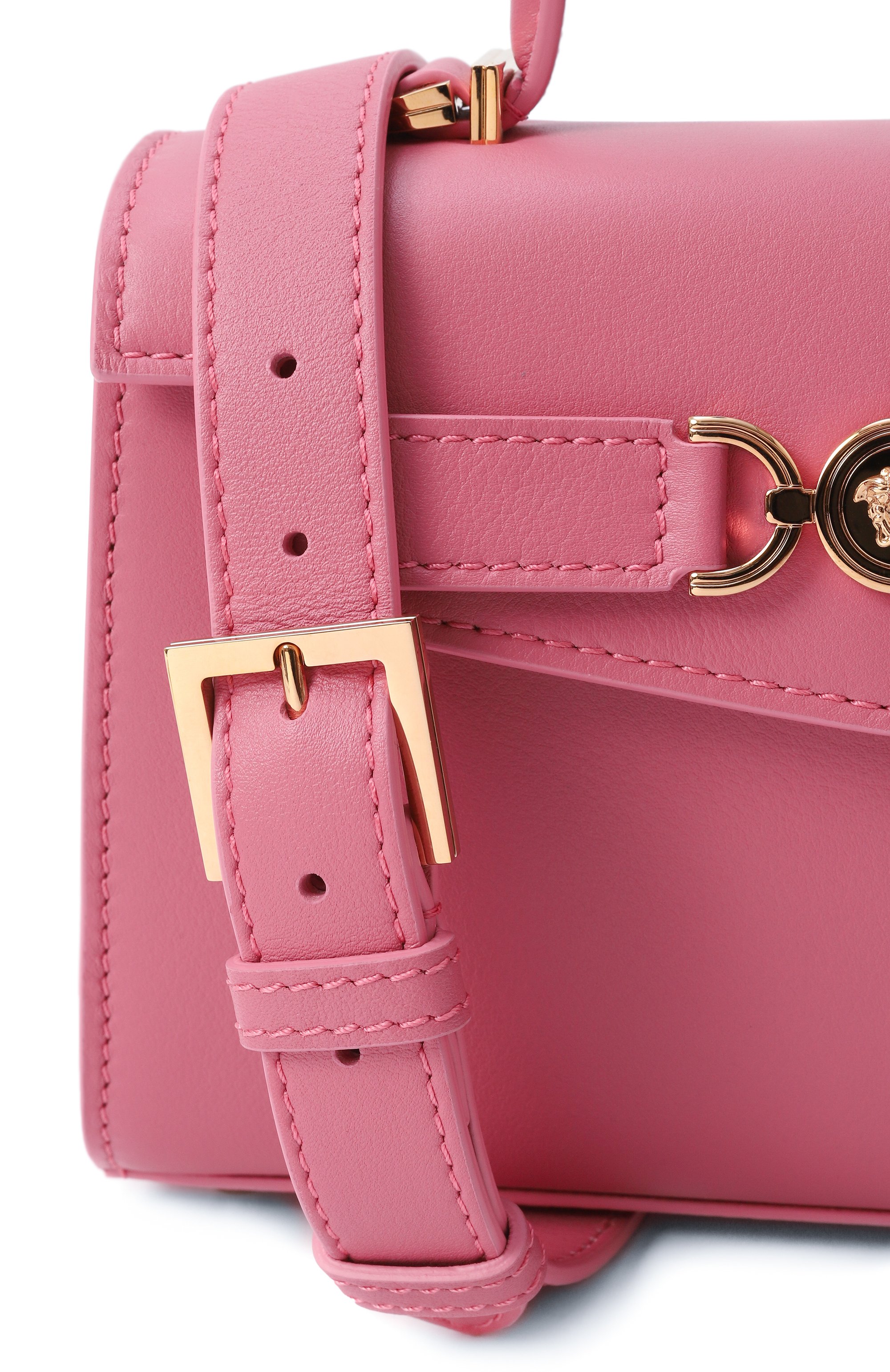 Сумка medusa'95 small VERSACE розового цвета по цене 281000 руб., арт. 1013824/1A10795, фото 3 Сумка medusa'95 small VERSACE, арт. 1013824/1A10795, фото 3