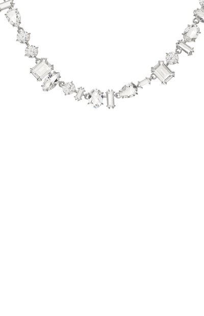 Колье gema SWAROVSKI серебряного цвета по цене 59950 руб., арт. 5639327, фото 3 Колье gema SWAROVSKI, арт. 5639327, фото 3