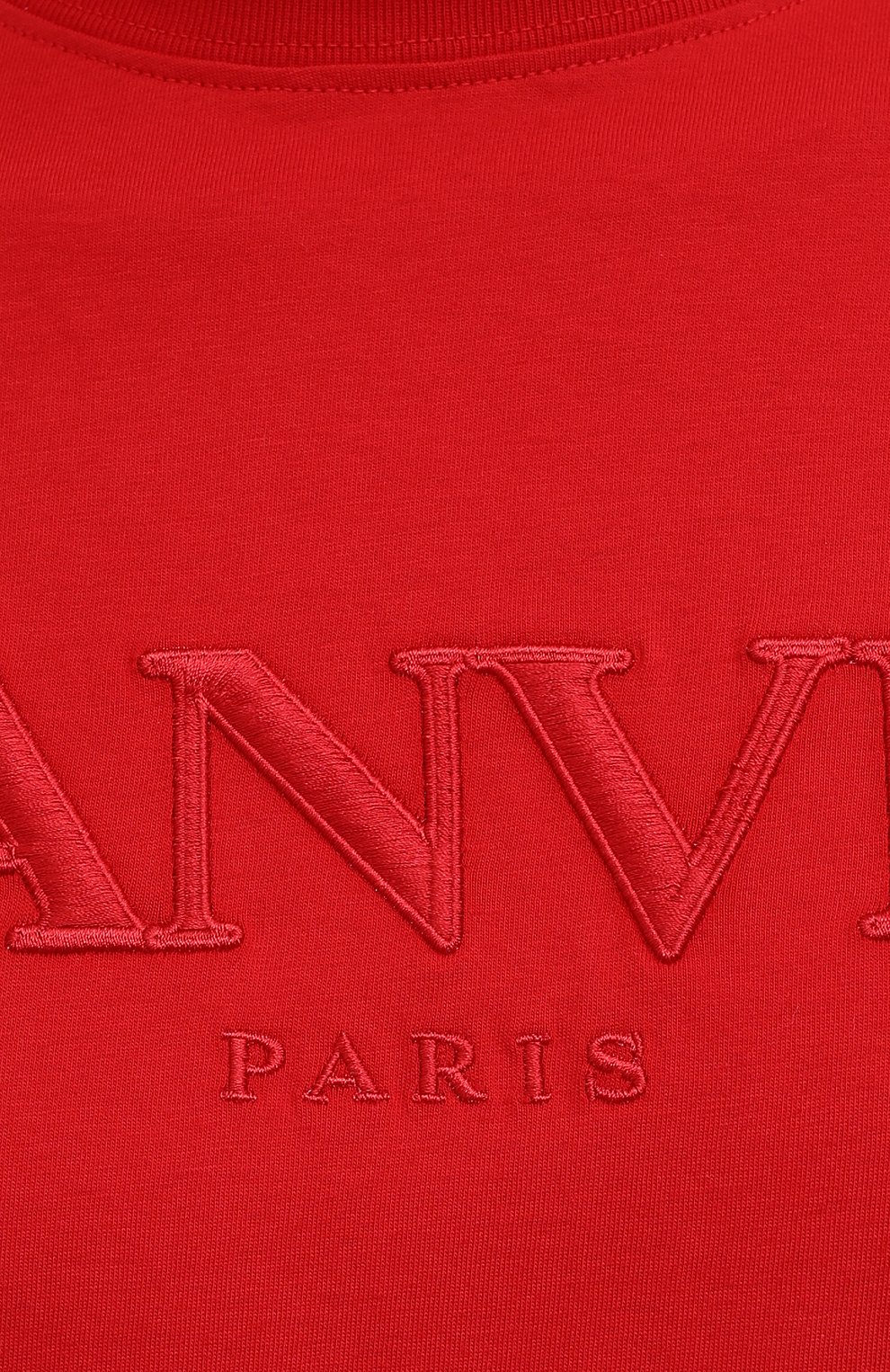 Хлопковая футболка LANVIN, арт. RM-TS0002-J007-A21, фото 5