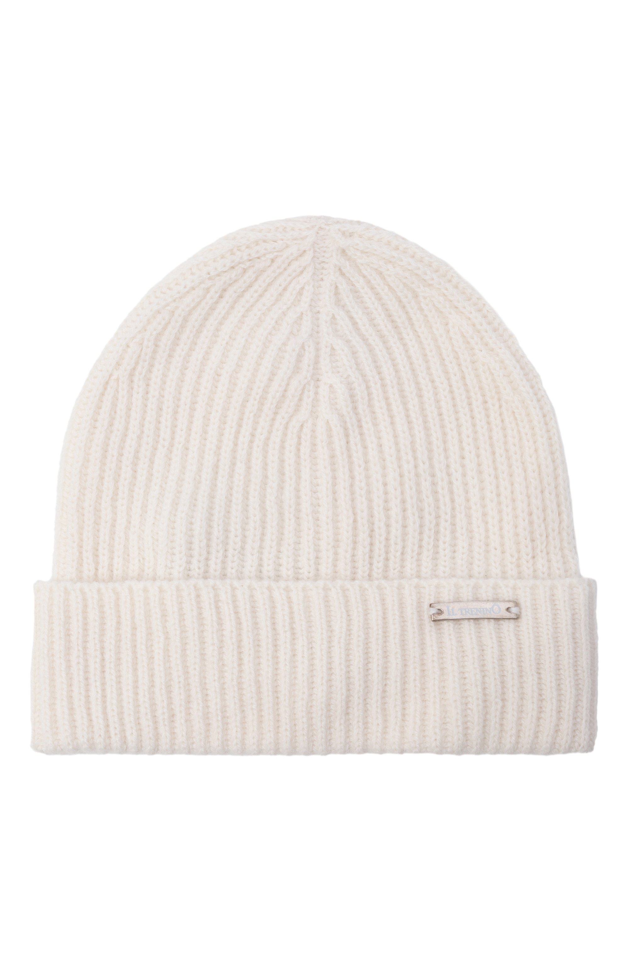 Шапка из шерсти и кашемира IL TRENINO кремового цвета по цене 7230 руб., арт. MB 6163-B, фото 1 Шапка из шерсти и кашемира IL TRENINO, арт. MB 6163-B, фото 1