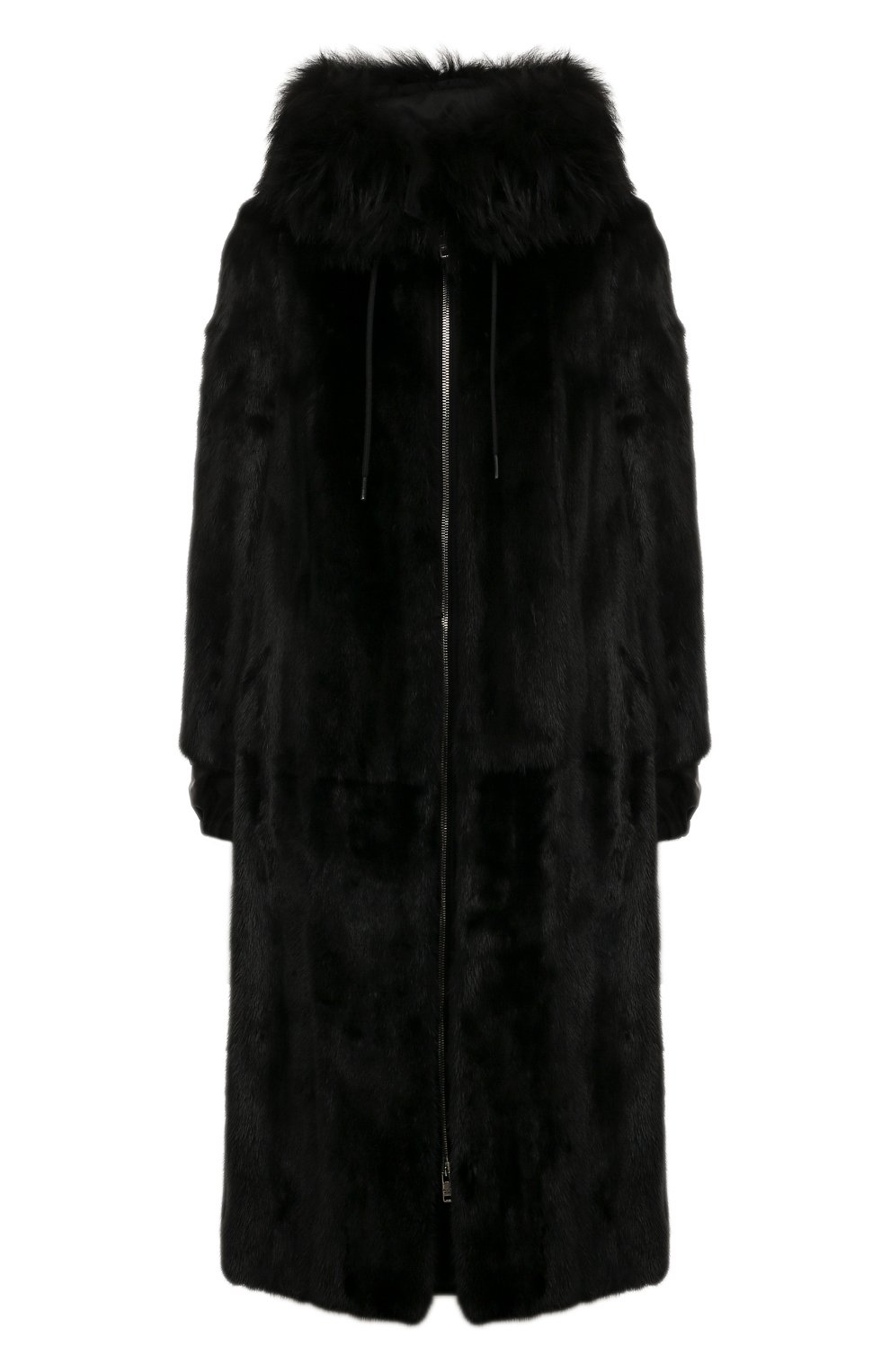 Шуба из меха норки PRADA, арт. 166370-1Y5A-F0002-211, фото 1