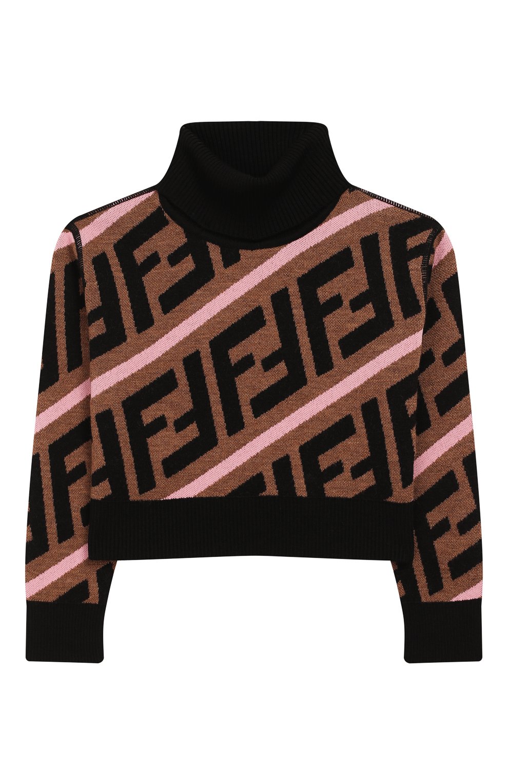 Укороченный свитер из шерсти FENDI, арт. JFG051/A8L7/3A-5A, фото 1