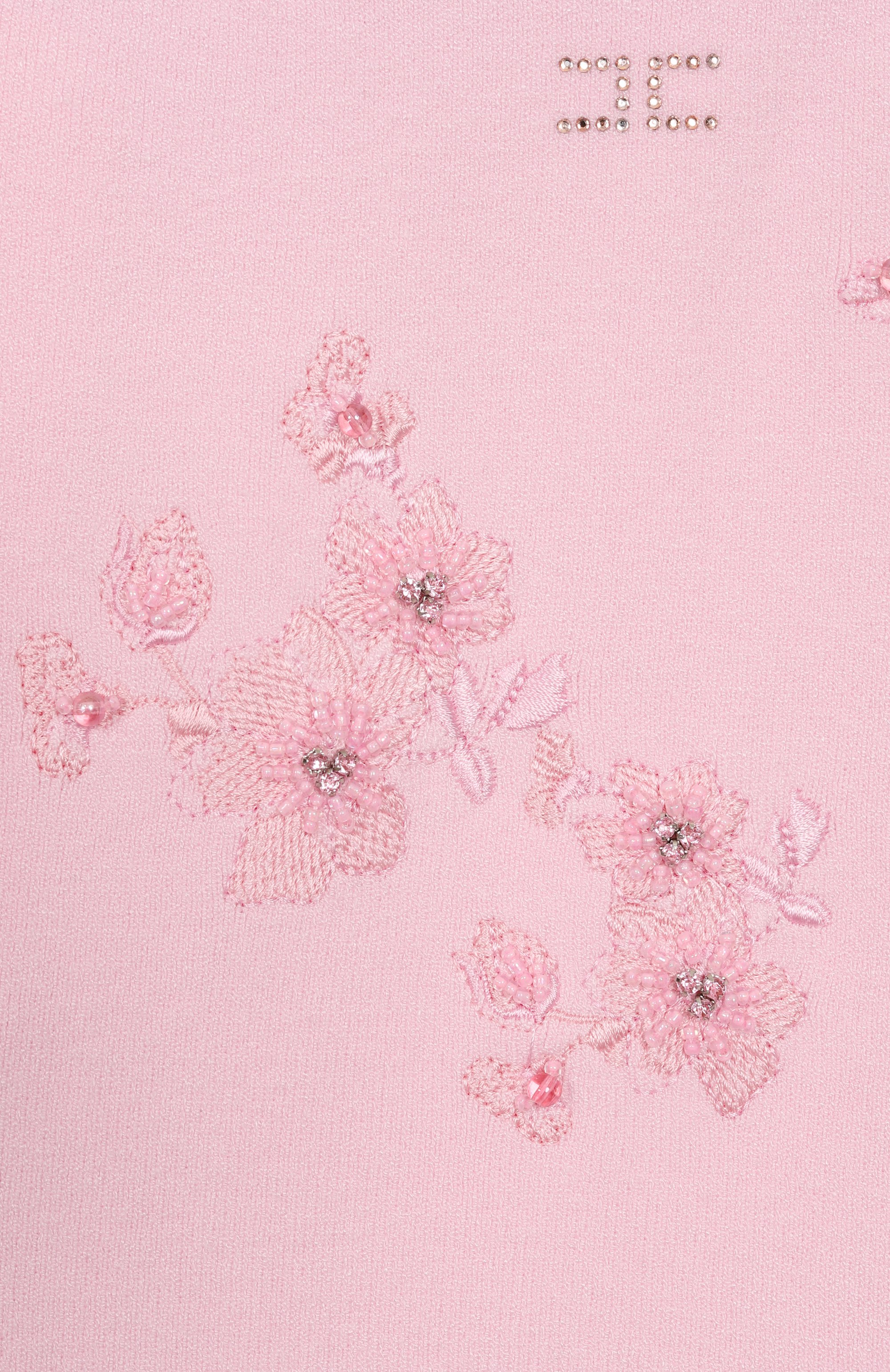 Юбка из вискозы ELISABETTA FRANCHI LA MIA BAMBINA светло-розового цвета по цене 21300 руб., арт. EFG0179C/FL060/4A-8A, фото 3 Юбка из вискозы ELISABETTA FRANCHI LA MIA BAMBINA, арт. EFG0179C/FL060/4A-8A, фото 3