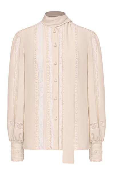 Женская шелковая блузка VALENTINO, арт. 9B3AB8G5/21B