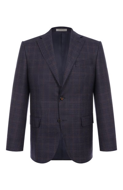 Мужской пиджак из шелка и шерсти CORNELIANI, арт. 266008-2616921