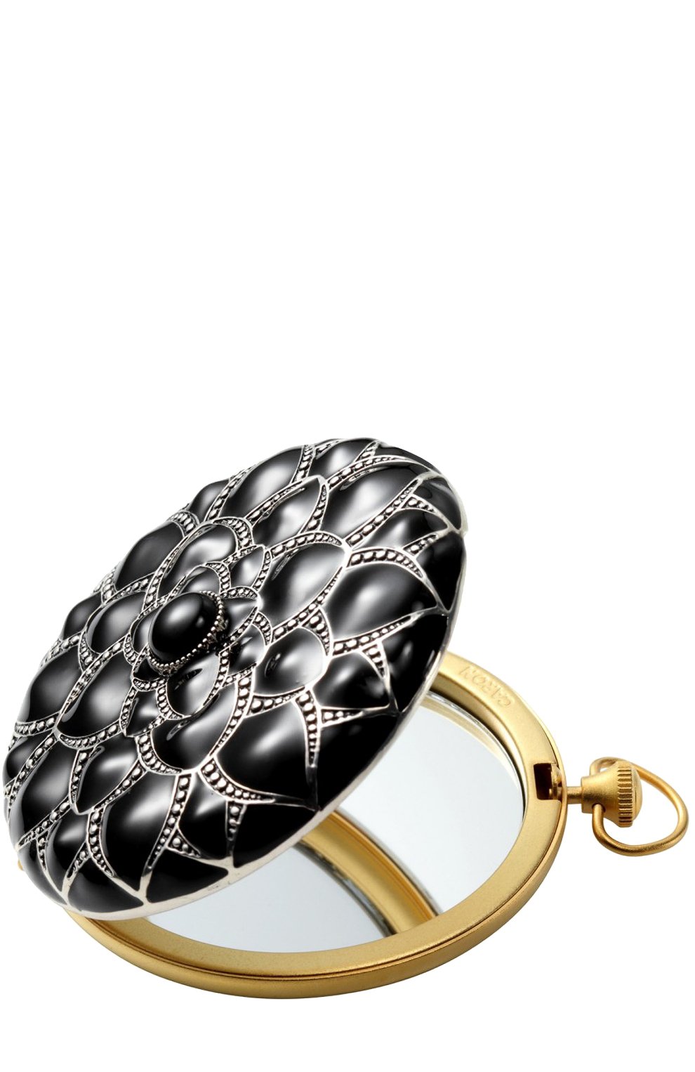 Двойное зеркальце silver isadora collection CARON бесцветного цвета по цене 49000 руб., арт. M403043, фото 1 Двойное зеркальце silver isadora collection CARON, арт. M403043, фото 1