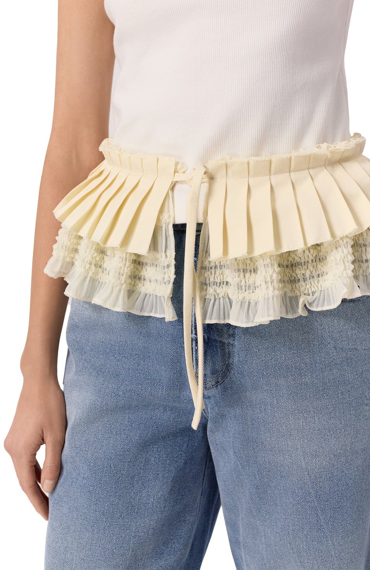 Хлопковый топ ROKH, арт. R0CA305, фото 5