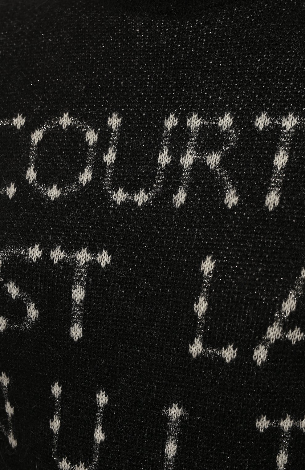 Пуловер SAINT LAURENT черного цвета по цене 79100 руб., арт. 586303/YAGZ2, фото 5 Пуловер SAINT LAURENT, арт. 586303/YAGZ2, фото 5