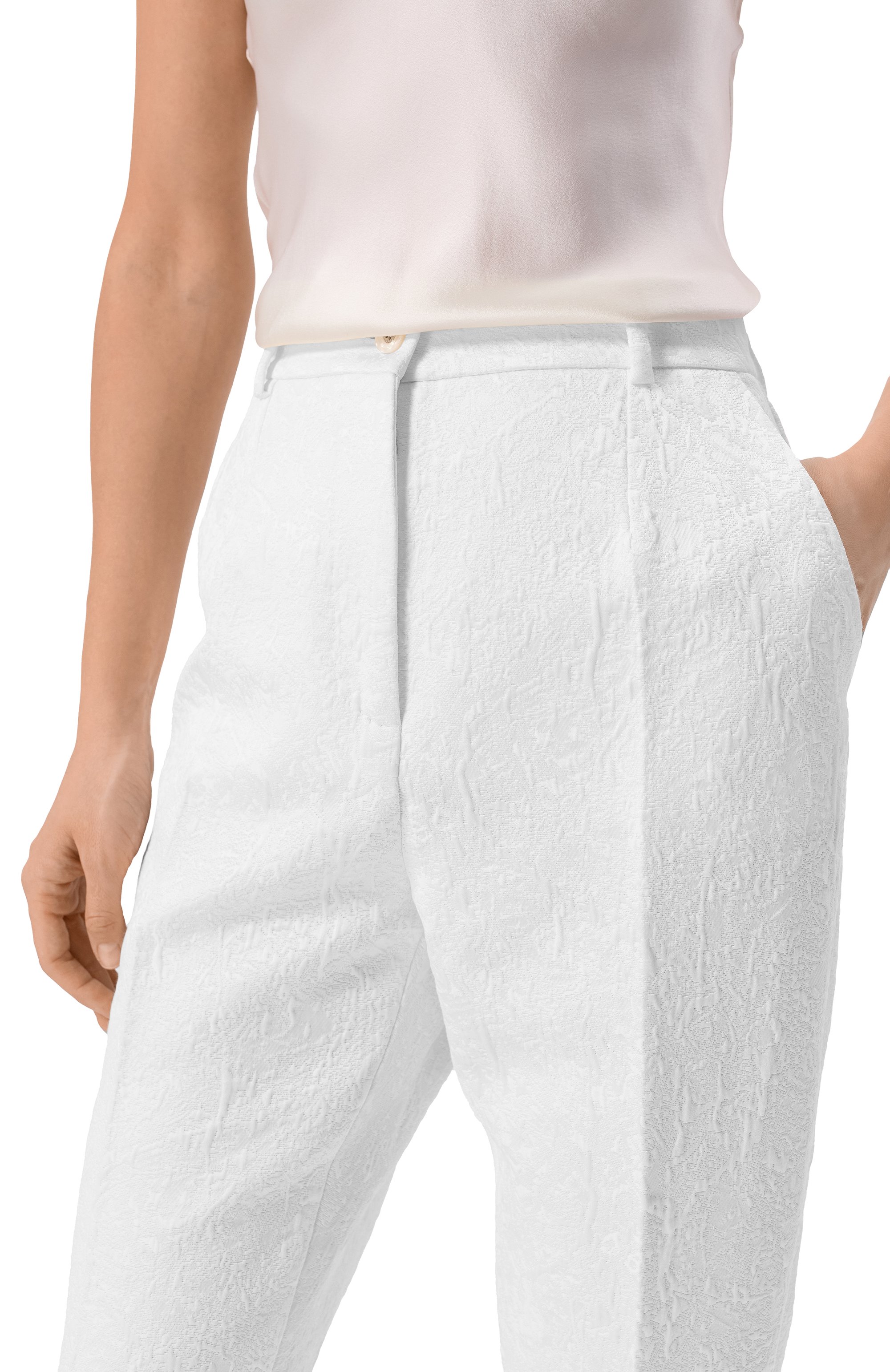 Брюки из хлопка и вискозы DOLCE & GABBANA, арт. FTAM2T/FJTBV, фото 5