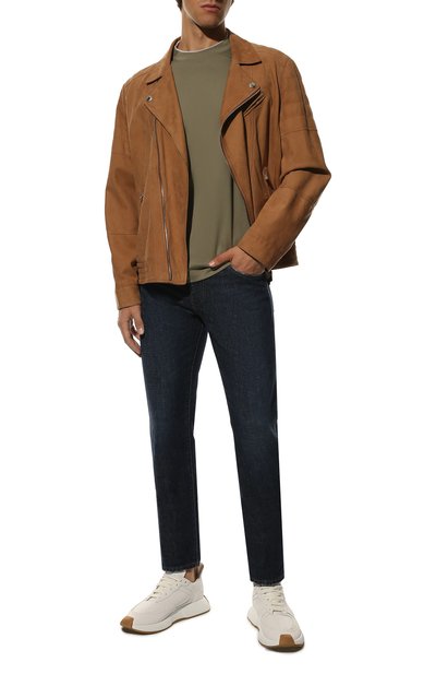 Хлопковый лонгслив BRUNELLO CUCINELLI, арт. M0T617433, фото 2