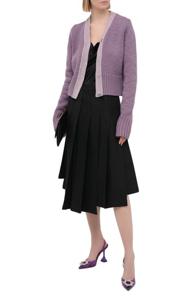 Туфли begum AMINA MUADDI, арт. BEGUMGLASS/PVC/PURPLE, фото 2