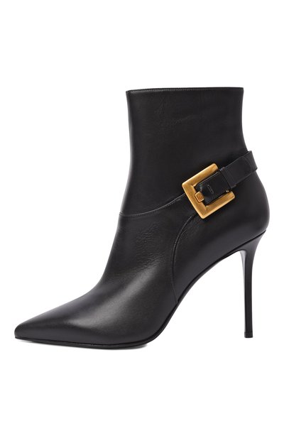 Кожаные ботильоны anthem 95 BALMAIN, арт. GN4TE223/LVIT, фото 4