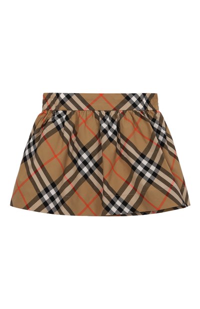 Хлопковая юбка BURBERRY, арт. 8096413