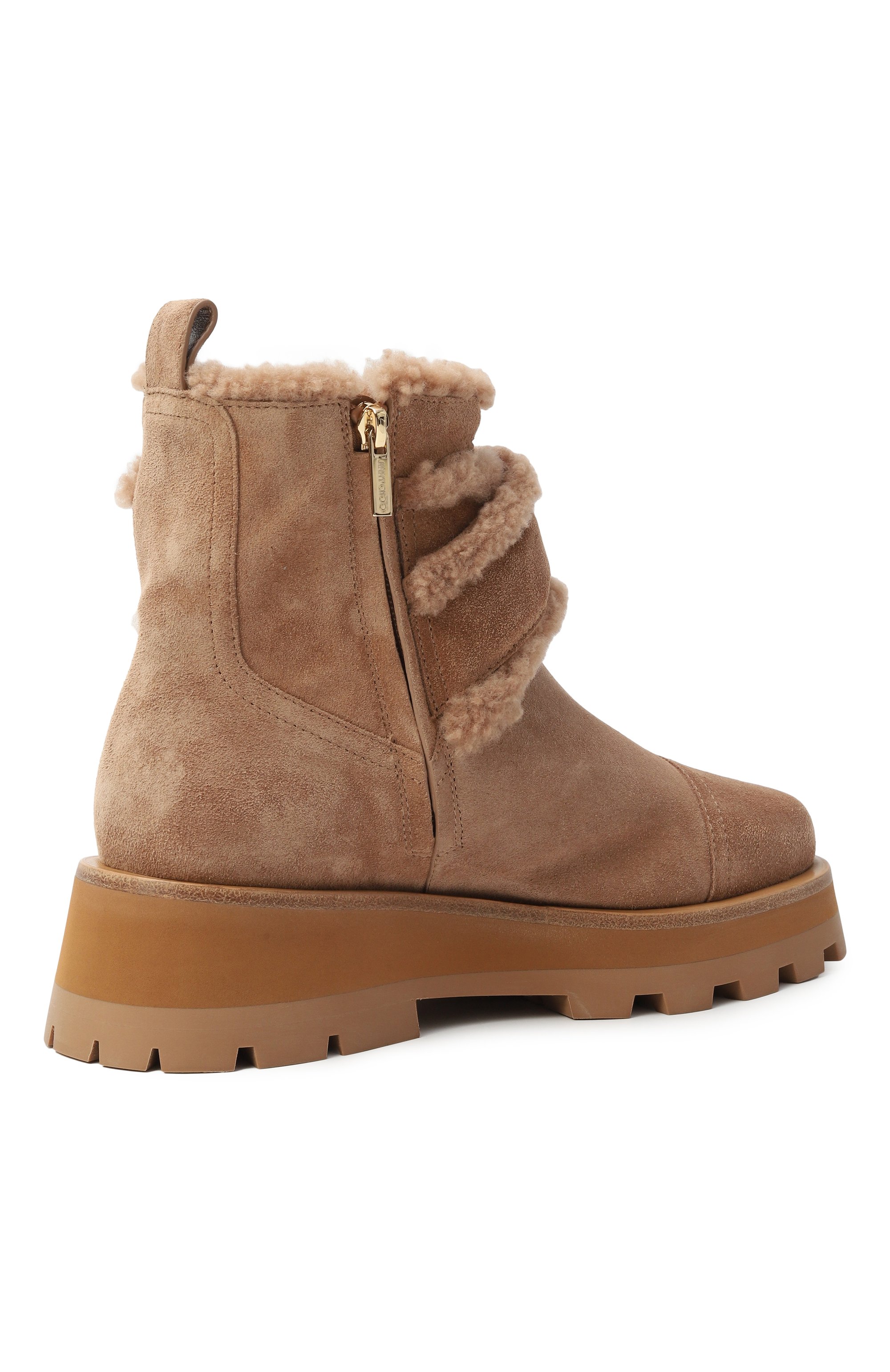 Замшевые ботинки meena JIMMY CHOO, арт. MEENA FLAT/VQQ, фото 5