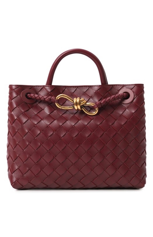 Сумка Andiamo small Bottega Veneta 766014/VCPP1 Бордовый 766014/VCPP1
