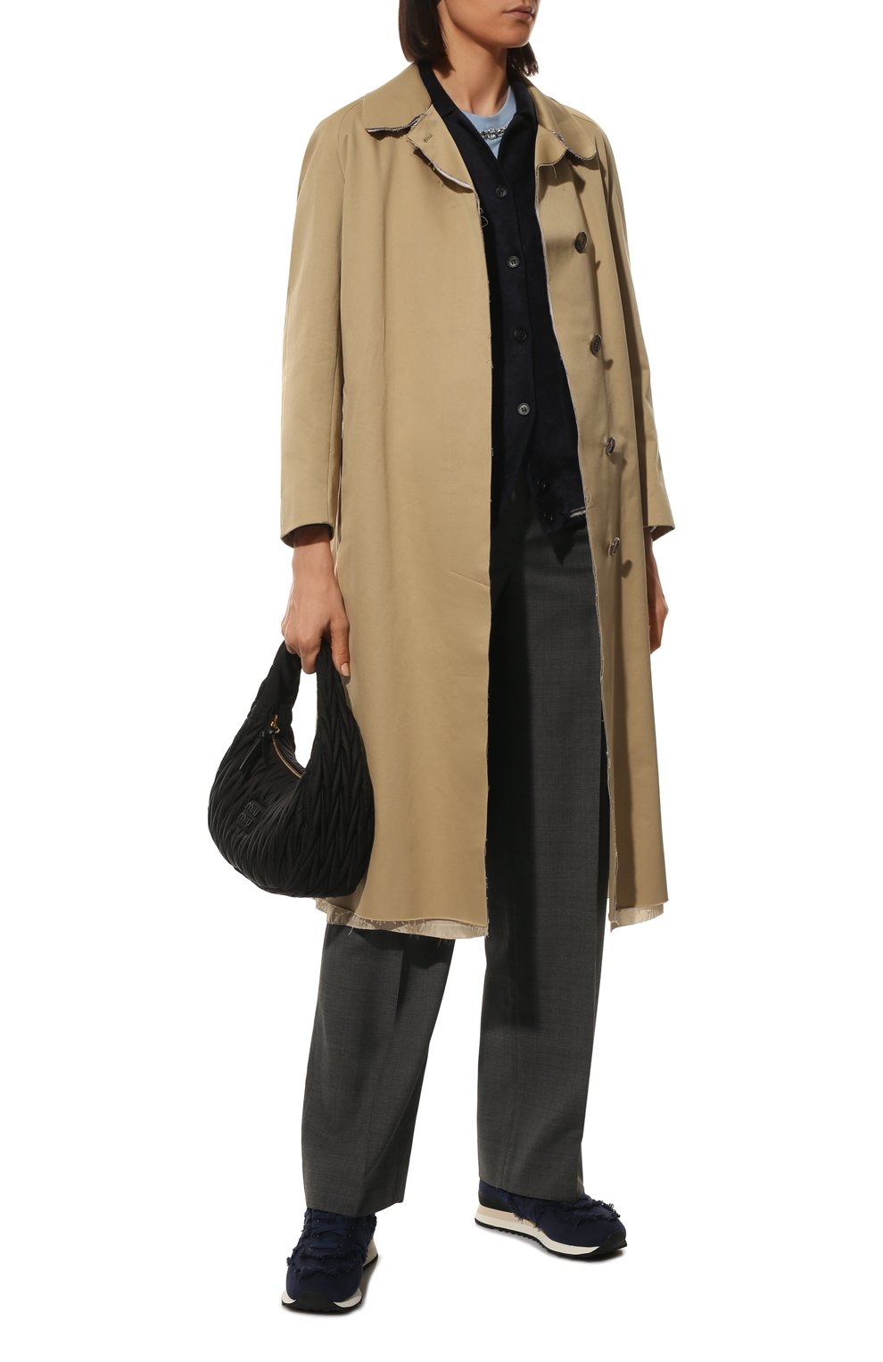 Текстильные кроссовки 574 new balance x miu miu MIU MIU, арт. 5E765D-CSL-F0V41-015, фото 2