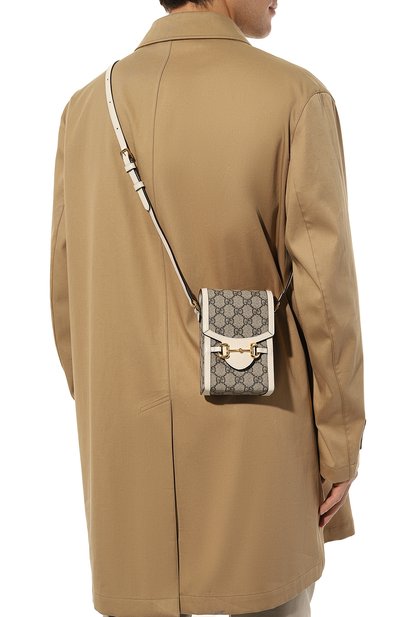 Текстильная сумка gucci horsebit 1955 GUCCI, арт. 625615 92TCG, фото 2