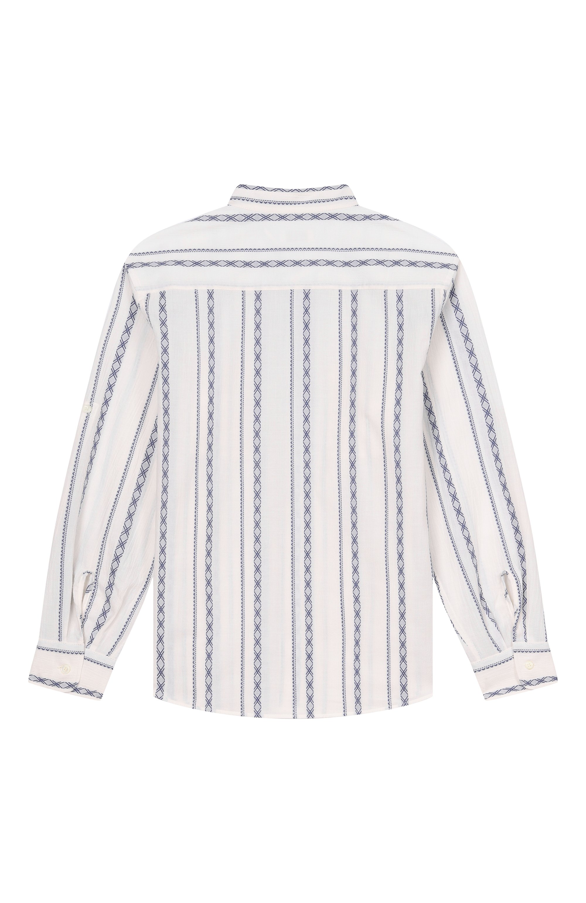 Хлопковая рубашка BRUNELLO CUCINELLI, арт. BA687C330C, фото 2