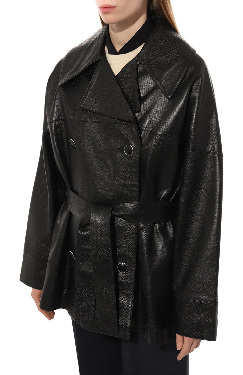 Кожаное полупальто ALBERTA FERRETTI, арт. 222U/A3712/6675, фото 3