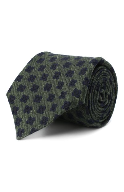 Мужской галстук из шерсти и шелка KITON, арт. UCRVKLC05G53