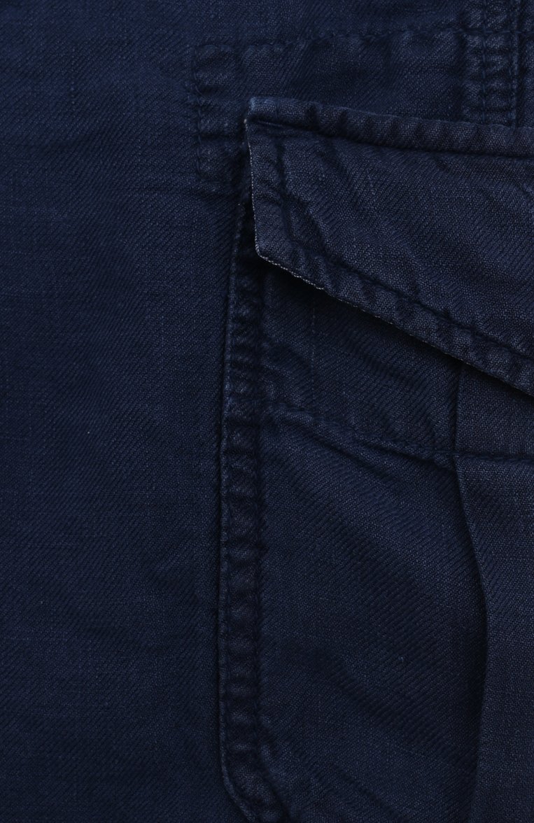 Льняные шорты-карго BRUNELLO CUCINELLI, арт. B243DP900A, фото 3