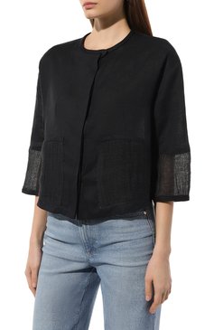 Льняная блузка EMPORIO ARMANI, арт. E3NC23/F2057, фото 3