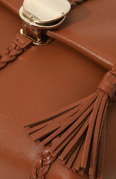 Женская сумка penelope small CHLOÉ коричневого цвета, арт. CHC23US567K15 | Фото 3 (Размер: small; Материал сплава: Проставлено; Драгоценные камни: Проставлено; Материал: Натуральная кожа; Ремень/цепочка: На ремешке)