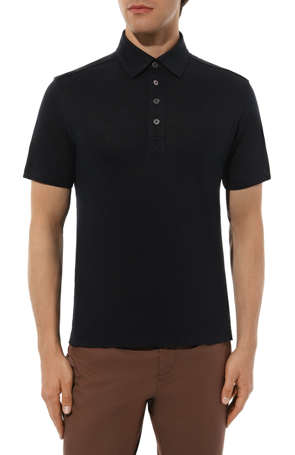 Льняное поло ZEGNA, арт. UD376A7/D784, фото 3